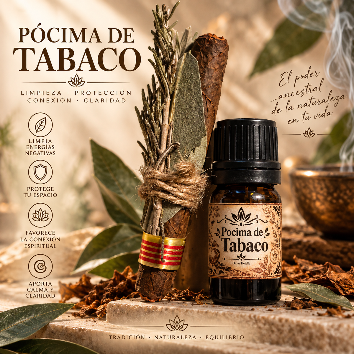 Tabaco Puro: Planta Sagrada de Protección y Conexión