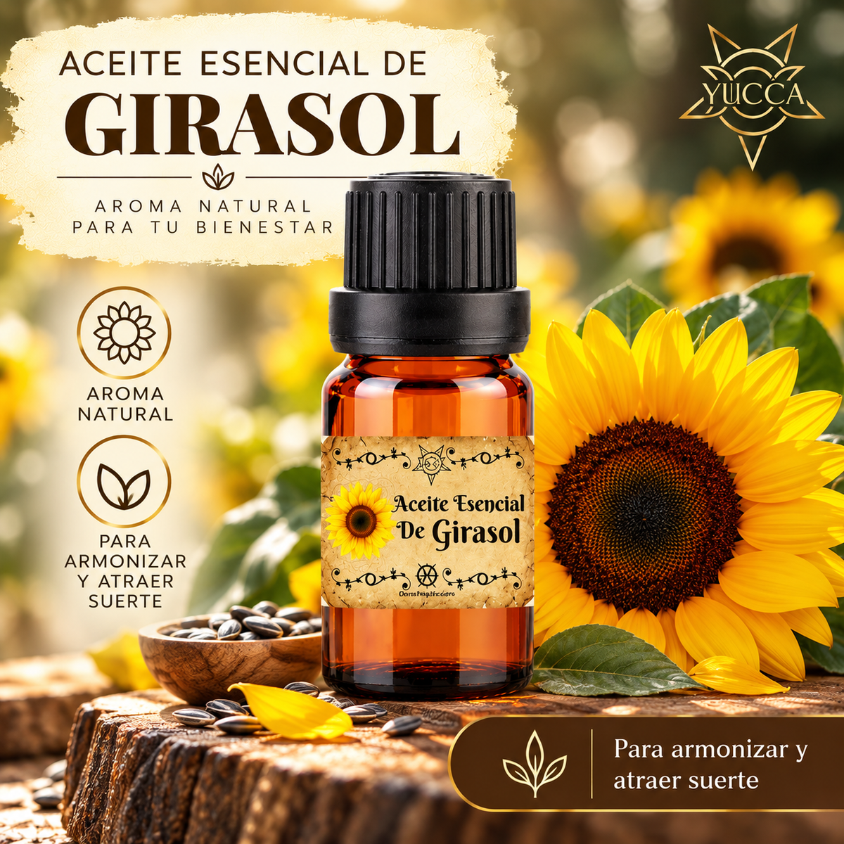 Aceite esencial de Girasol