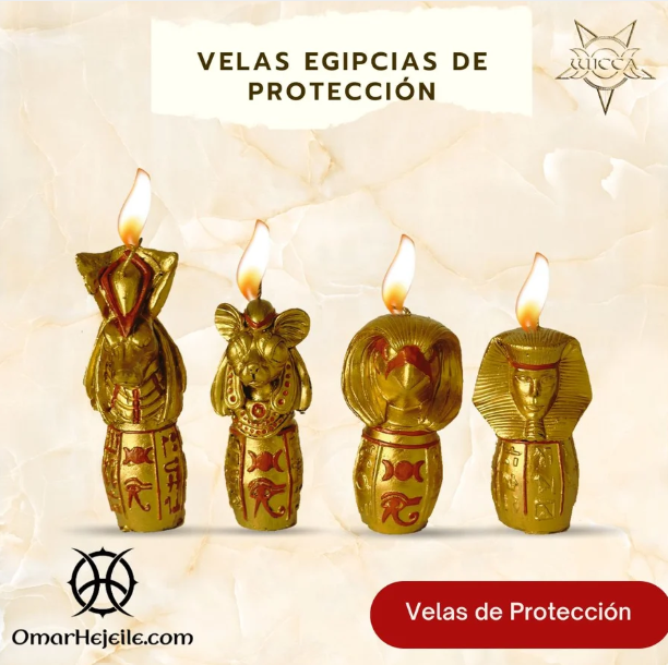 Velas Egipcias de Protección