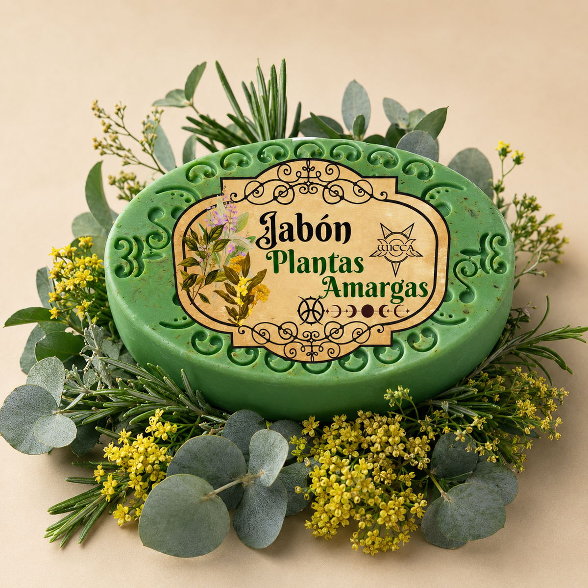 Jabón de Plantas Amargas | Limpieza Energética, Protección y Renovación