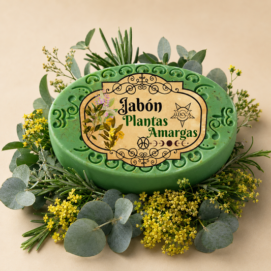 Jabón de Plantas Amargas | Limpieza Energética, Protección y Renovación