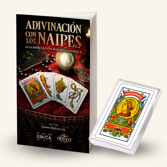 Libro de Cartomancia con Baraja Española Fournier | Adivinación con los Naipes