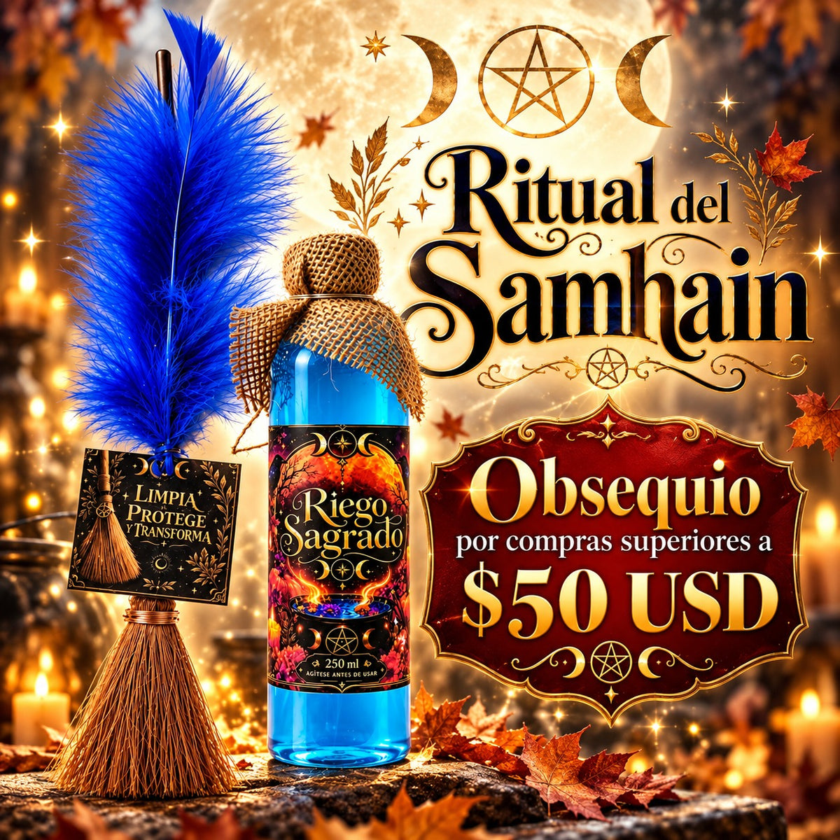 Fascículo: Riego del Samhain y Cambio de Escoba GRATIS por compras de 50€ Precio normal €50.00